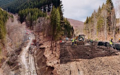 Erbașu, constructor harnic: Șoseaua se deschide curând, chiar și-n iarnă!