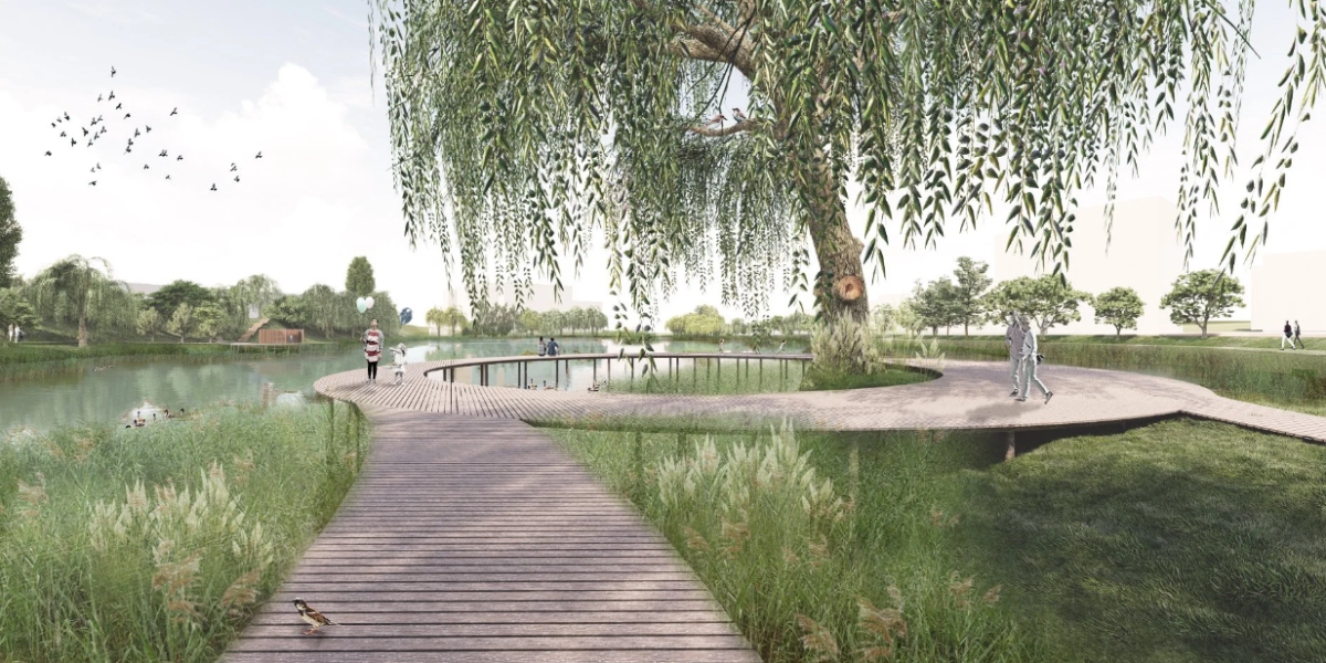 Cluj: Se construiește PARCUL EST, uriaș. 54 de hectare de relaxare