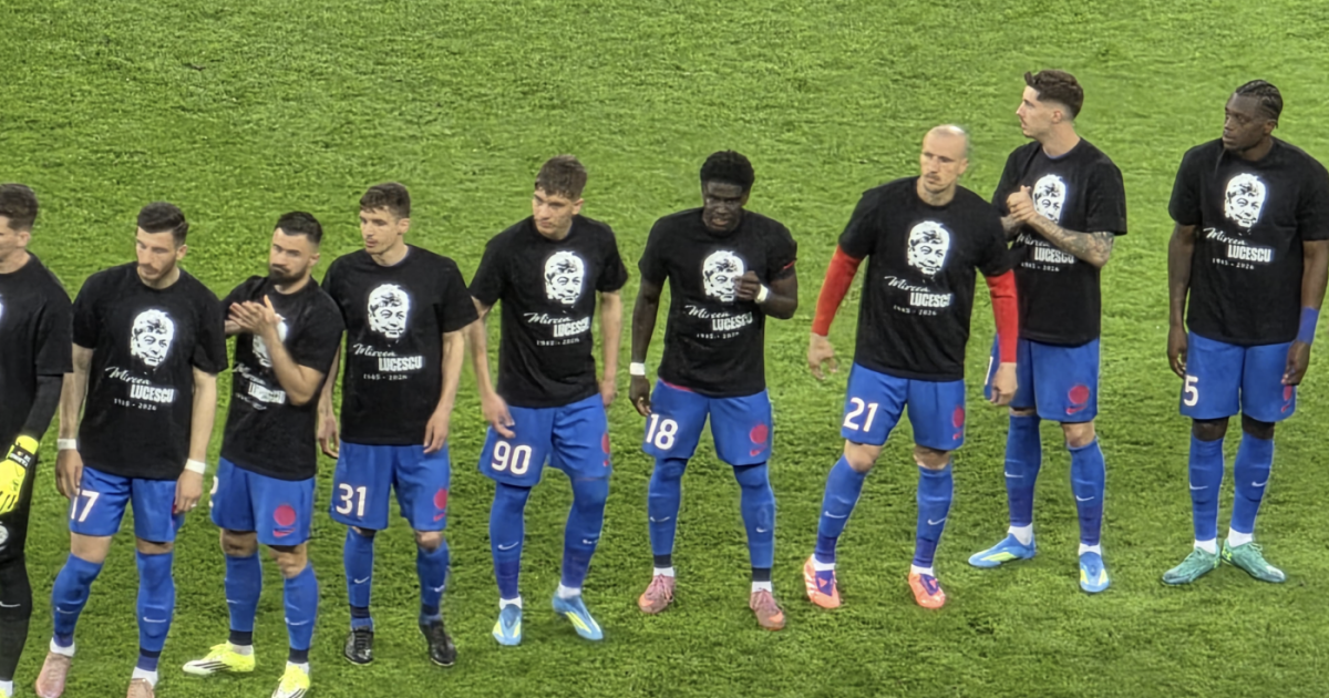 Gest de RESPECT pentru Mircea Lucescu: Fotbaliștii FCSB, omagiu la Galați