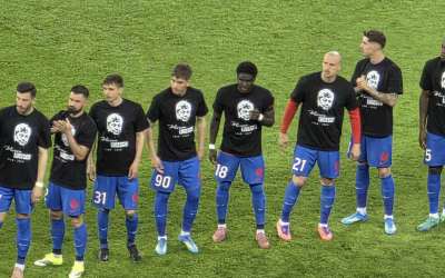 Gest de RESPECT pentru Mircea Lucescu: Fotbaliștii FCSB, omagiu la Galați