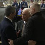 Anghel și Iordănescu, un ultim omagiu emoționant pentru Mircea Lucescu: ”Drum lin!”