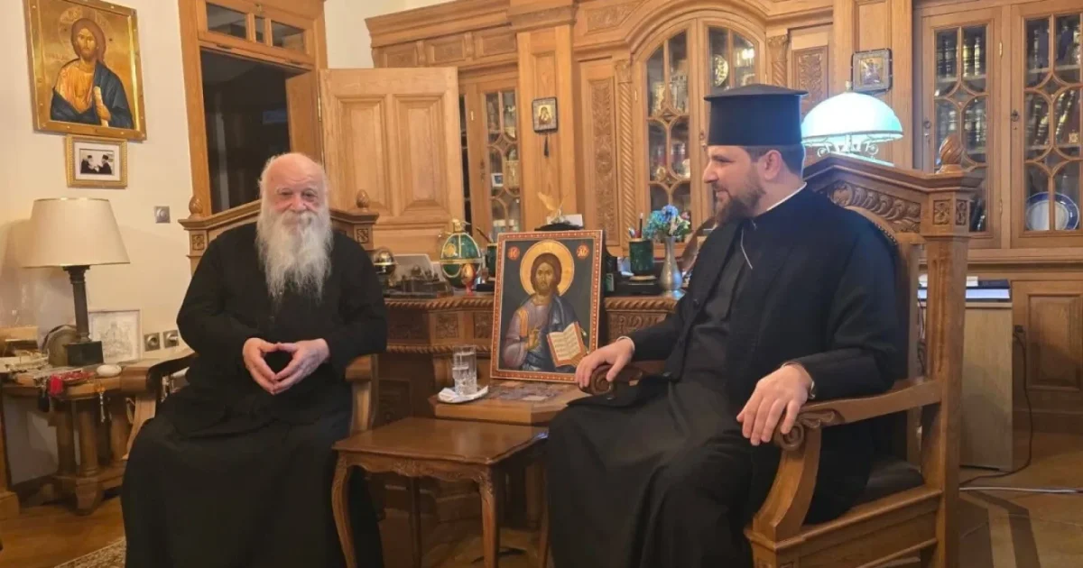 Starețul de la Xenofont: Rugăciune înainte de aducerea Capului Sfântului Gheorghe