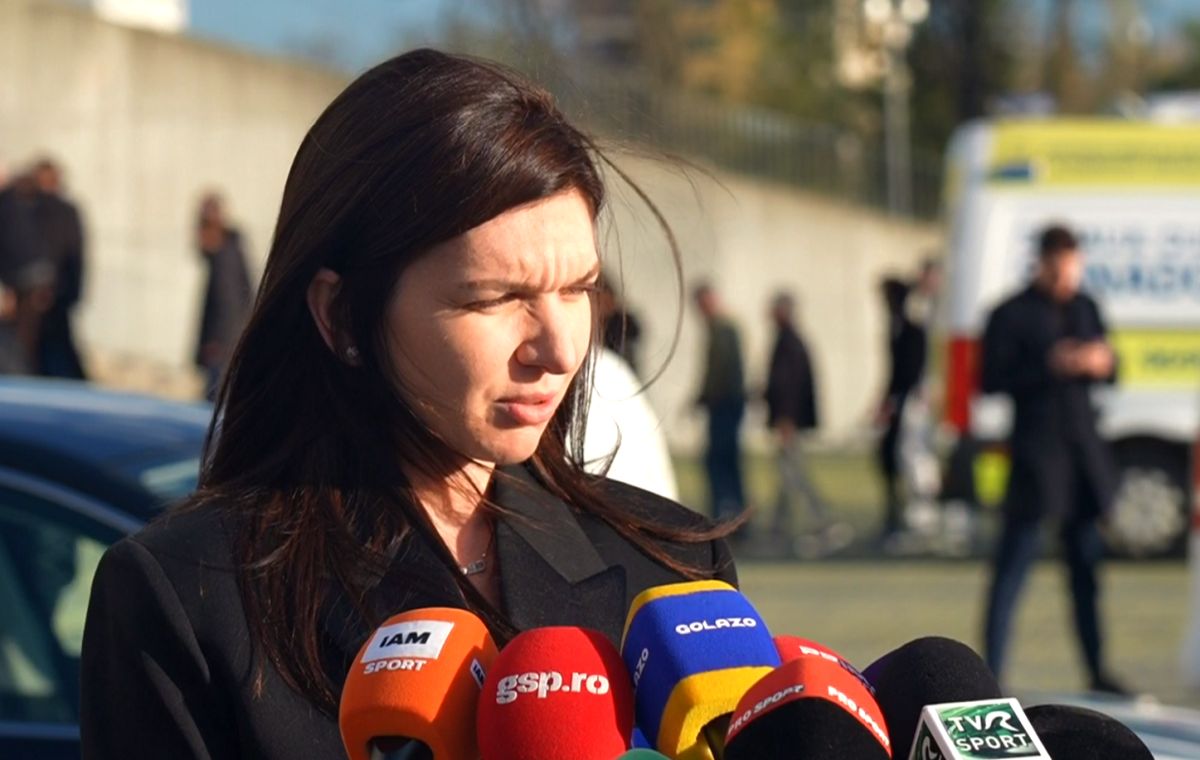 Simona Halep, profund afectată de decesul lui Mircea Lucescu, a adus un omagiu fostului selecționer la priveghiul acestuia