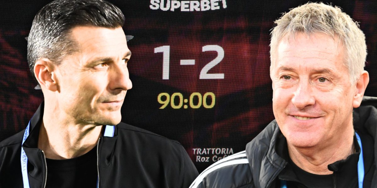 Gâlcă, demolat după Rapid – u Cluj: „bergodi a dictat lecția la pauză”