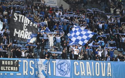Suporterii Universității Craiova, derapaj xenofob la adresa Rapidului!