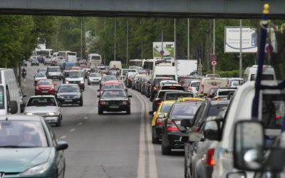 Blocaj infernal pe DN1: Coloane de mașini spre Brașov