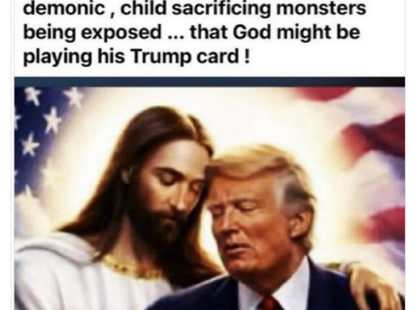 Iisus, îmbrățișare cu Donald Trump: Fotografie AI, distribuită de președintele SUA