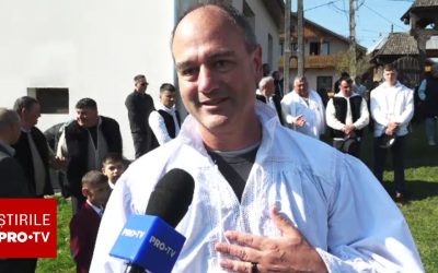 Americanul, fascinat de Paștele din Breb: „Îmi place mult România”