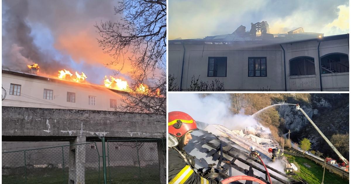 Măicuță moartă în flăcări la Mănăstirea Bistrița din Vâlcea