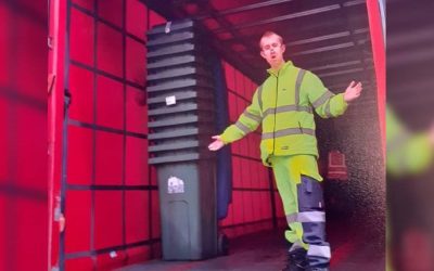 Gunoiul visat, refuzat de trei ori: Povestea lui după 9 luni de muncă gratis