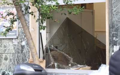 Jaf ca-n filme la Napoli: Imaginile dezastrului lăsat de hoți