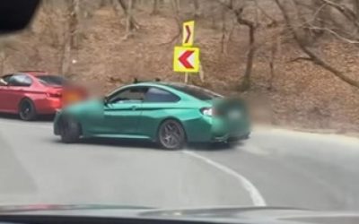 Șapte șoferi din Cluj, amendați după ce s-au filmat făcând drifturi