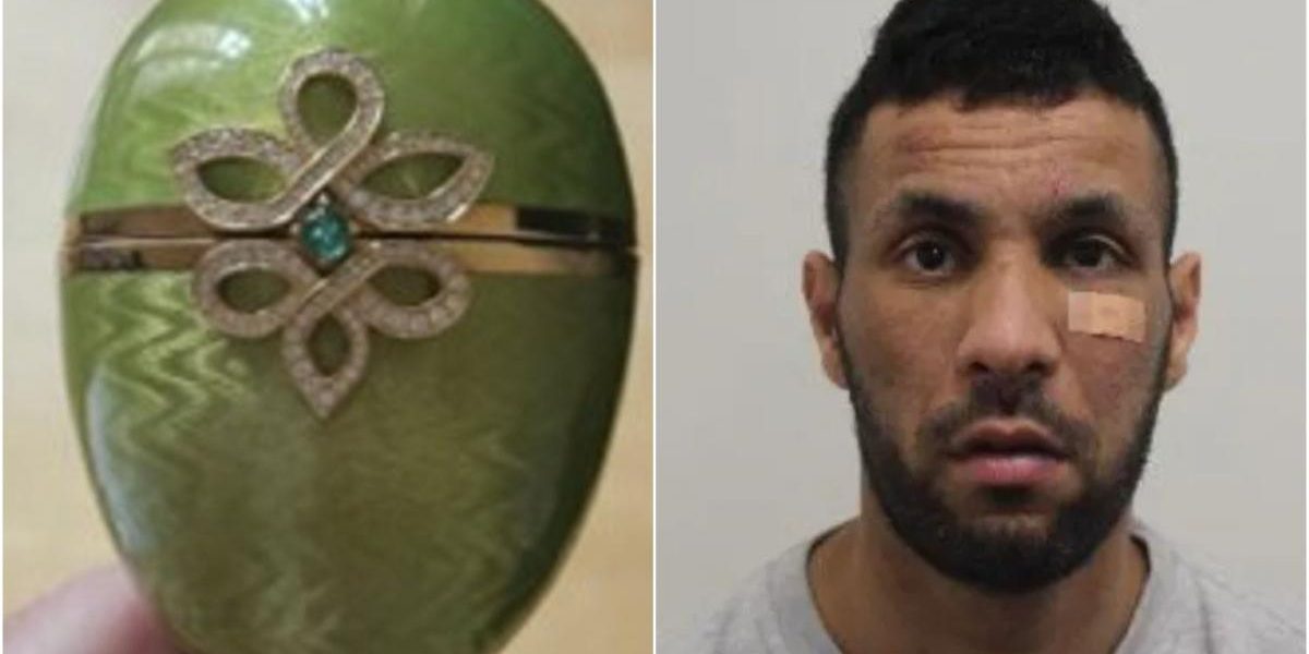 Hoțul naiv: A furat o poșetă, dar nu știa că ouul Fabergé valorează 2 milioane de euro!