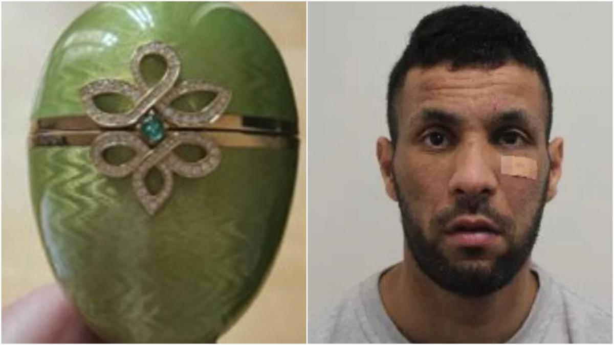 Hoțul naiv: A furat o poșetă, dar nu știa că ouul Faberge valorează 2 milioane de euro!