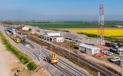 Tronson de tren modernizat Lugoj-Timișoara, dat în folosință: 10 km noi