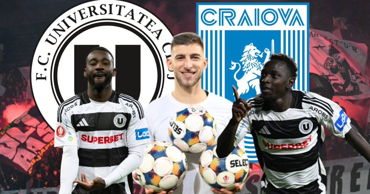 U Cluj și Craiova, derby pentru titlu! Cum stau ardelenii în Superliga și arma lui Bergodi