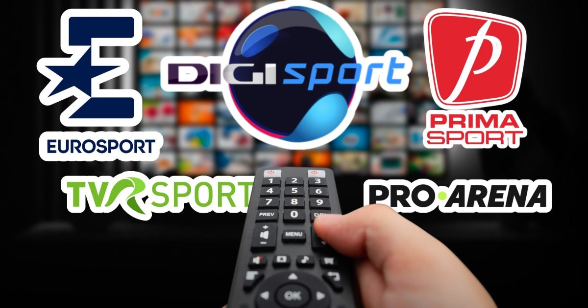 Grila Digi RCS-RDS: Posturile Digi Sport, Eurosport, Prima Sport, Pro Arena și TVR Sport, pe poziții noi