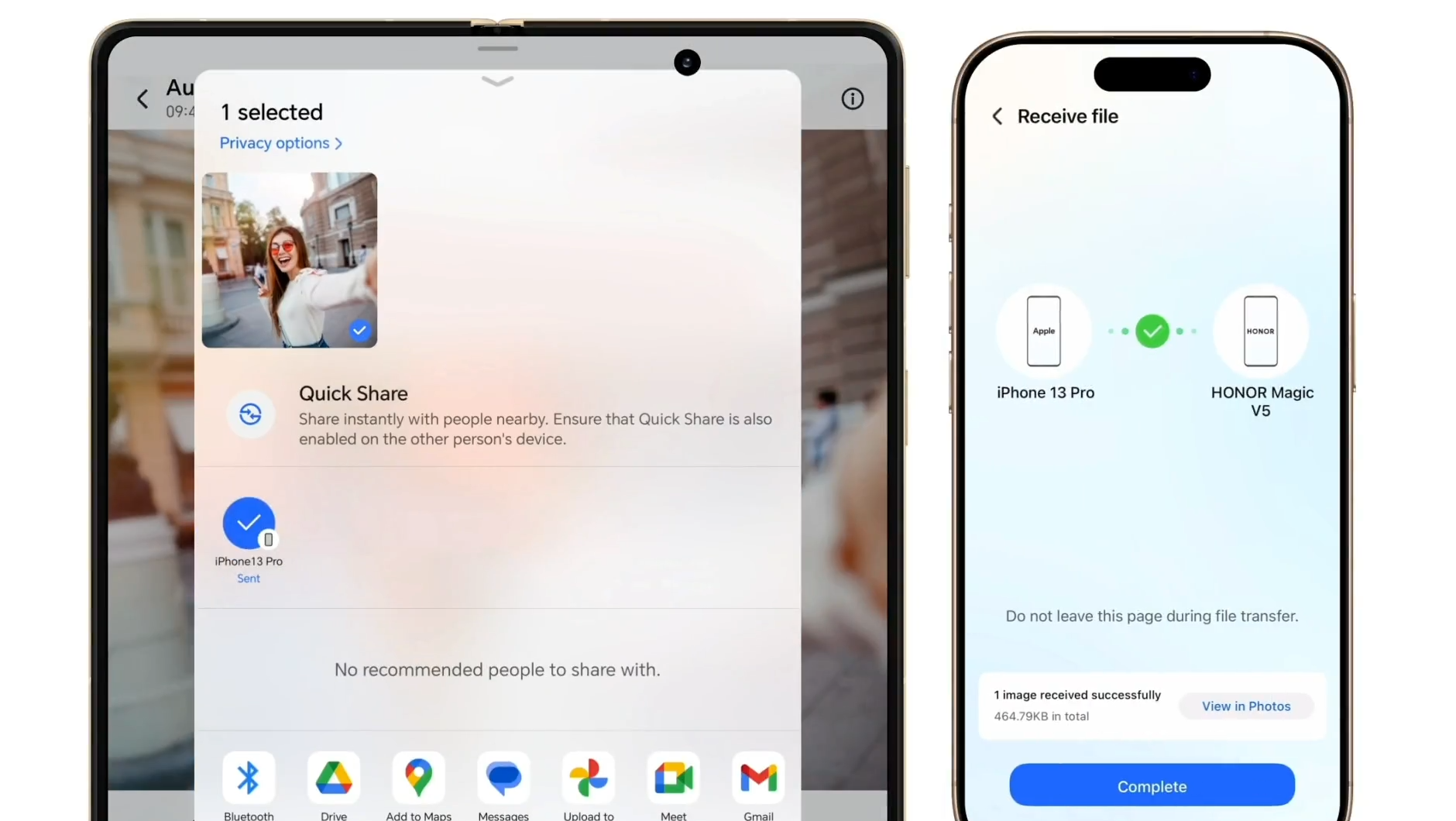 Honor sparge bariere: AirDrop compatibil și cu iOS!