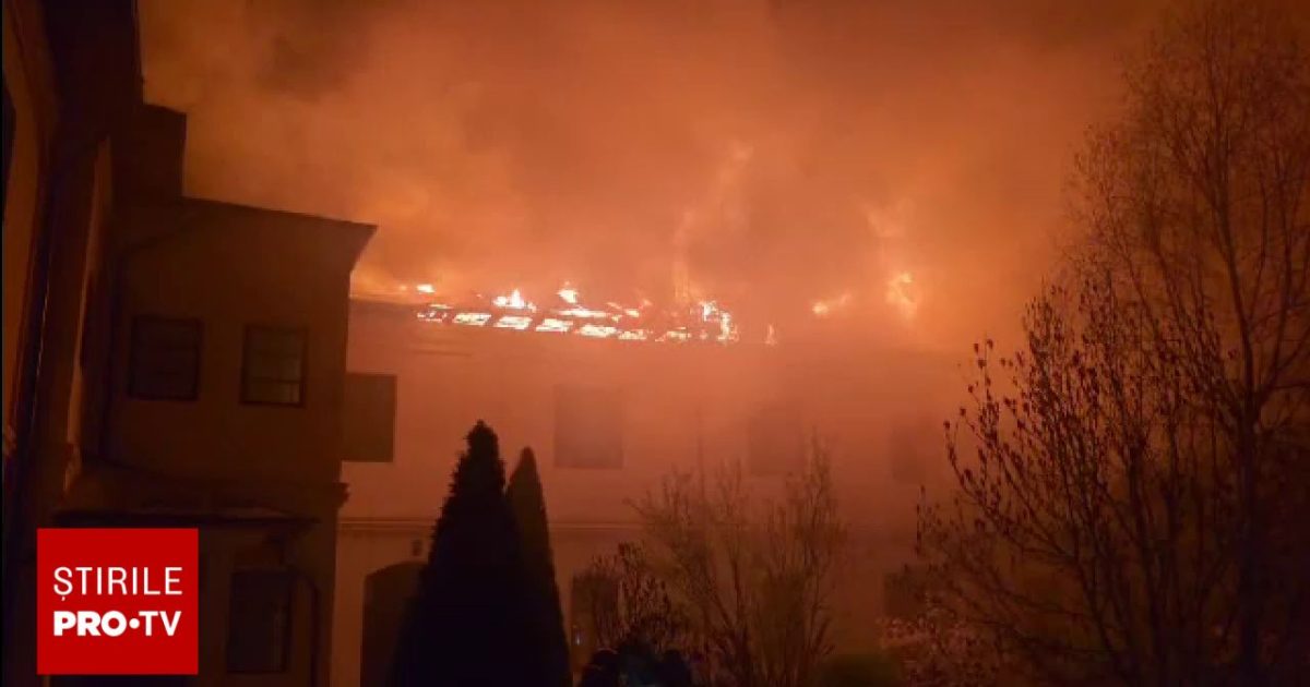 Incendiu devastator la Mănăstirea Bistrița: O lumânare uitată a provocat tragedia