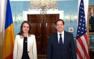 Oana Țoiu și Marco Rubio: România, alături de SUA, pentru apărare