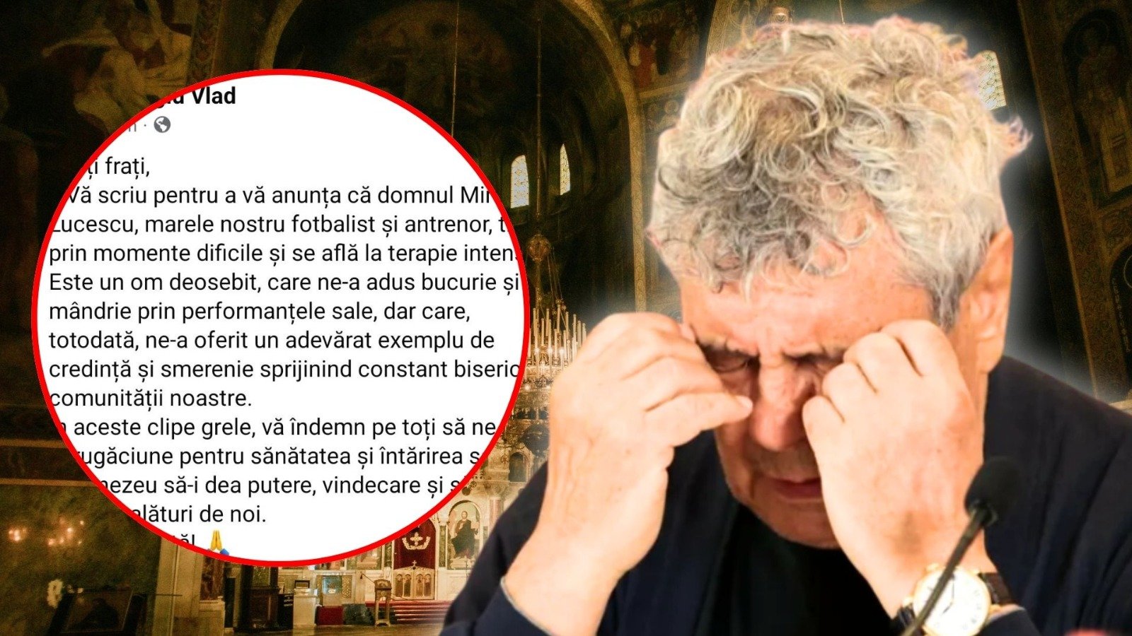 Părintele bisericii din istanbul se roagă pentru mircea Lucescu: „dumnezeu să-l aducă acasă”