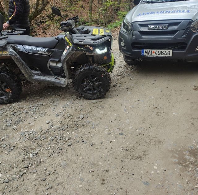 Vâlcea: Accident teribil cu ATV-ul: Doi tineri, prăbușiți de la 8 metri într-un pârâu
