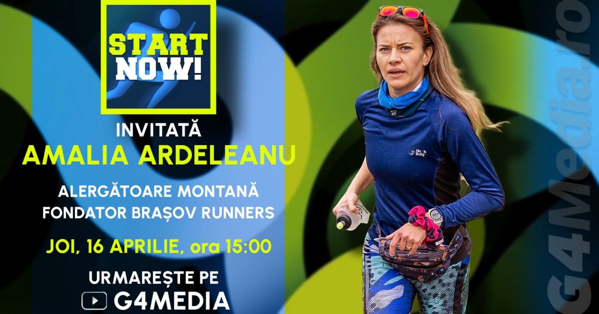 A slăbit 30 kg cu alergare: Povestea Amaliei Ardeleanu, fondatoare Brașov Runners, pe G4Media