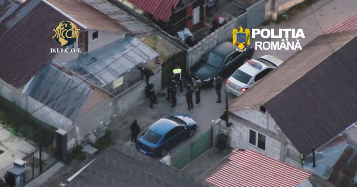 Percheziții-fulger în București și județe: Rețea de trafic de persoane, destructurată