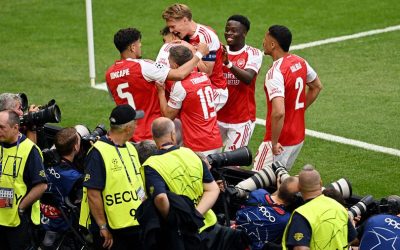 Saka, ținta rivalilor în finala UCL: Scandal după incidentul cu starul Arsenal