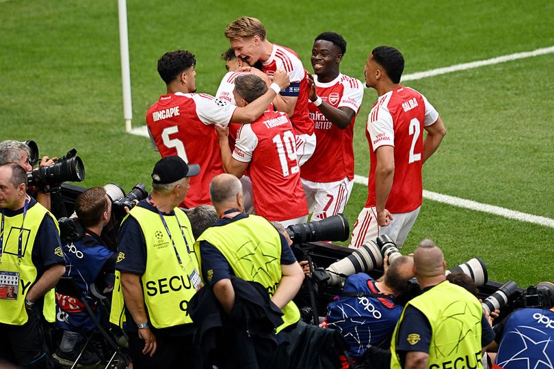 Saka, ținta rivalilor în finala UCL: Scandal după incidentul cu starul Arsenal