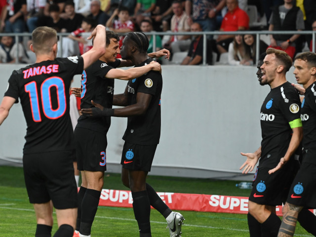 Video | Dinamo - FCSB 1-2. Roș-albaștrii au câștigat finala pentru Conference League și vor juca în Europa