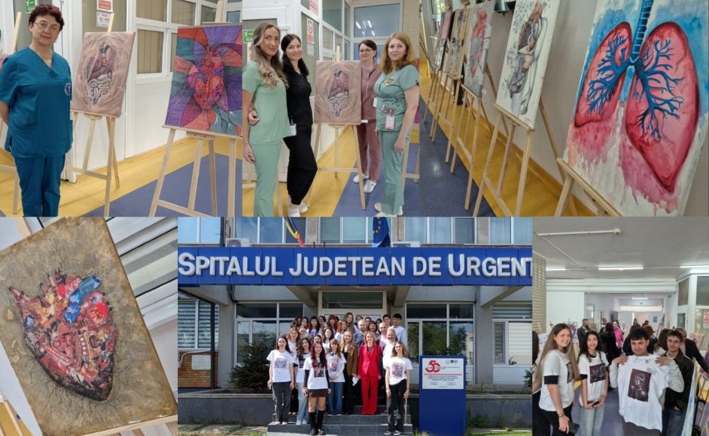 Corp uman și viață, în culori la Spitalul Județean Buzău