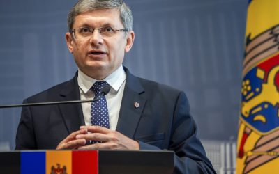 Grosu, președintele Parlamentului de la Chișinău, la București, primit de Nicușor Dan