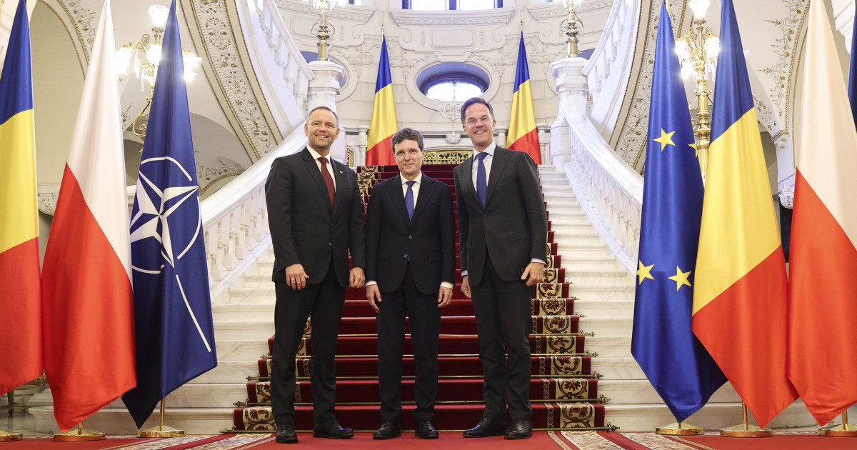 Nicușor Dan, la summitul B9. Întâlnire cu președintele Poloniei și Rutte