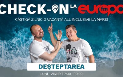 Europa FM te trimite GRATIS la mare: Vacanțe all inclusive în campania „Check-in”