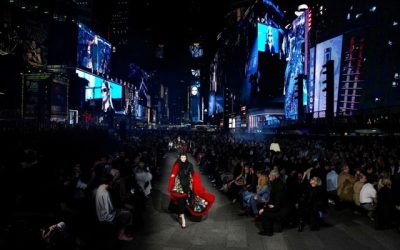 Gucci, spectacol grandios în Times Square: Kering pariază totul pe relansare
