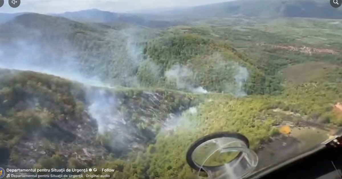 Incendiu GROAZNIC în Ilova: Black Hawk salvează vegetația aruncând apă
