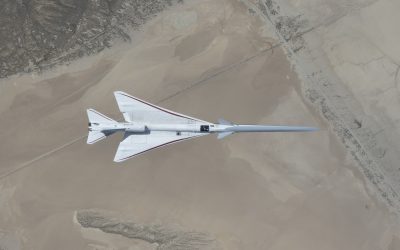 NASA uimește: Imagini spectaculoase cu avionul supersonic X-59 „Quesst”