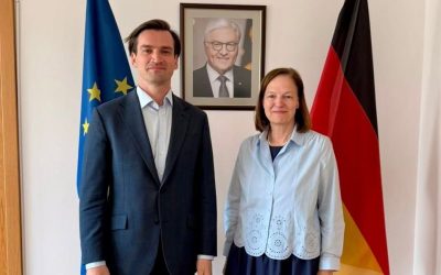 Ambasadorul Ganninger, discuții de impact despre Europa