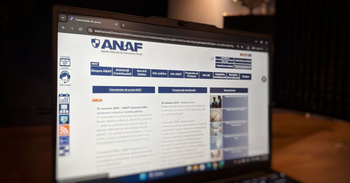 ANAF anunță notificări PFA-uri și firme cu restanțe fiscale