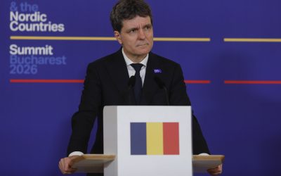 Nicușor Dan la Varșovia: Guvernul, în impas politic