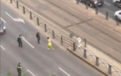Focuri în Capitală: Tânăr suspectat că și-a înjunghiat tatăl, prins după schimb de focuri