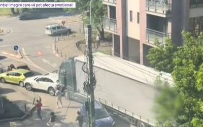 Titi AUR: TIR-ul scăpat de sub control, aproape intenționat
