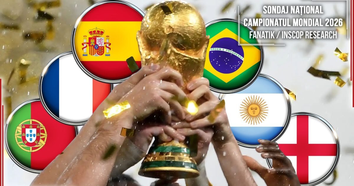 INSCOP: Românii au ales favorita la CM 2026. Surprize mari