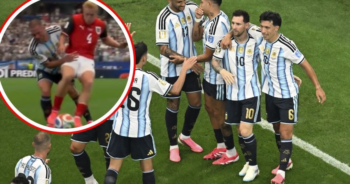 Legenda Man Utd: Golul lui Messi cu Austria, anulat corect