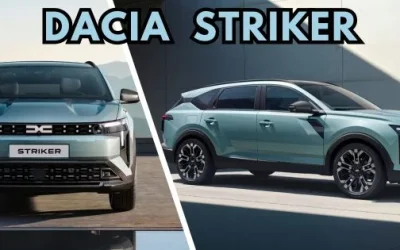 Dacia Striker surprinsă pe străzile Bucureștiului