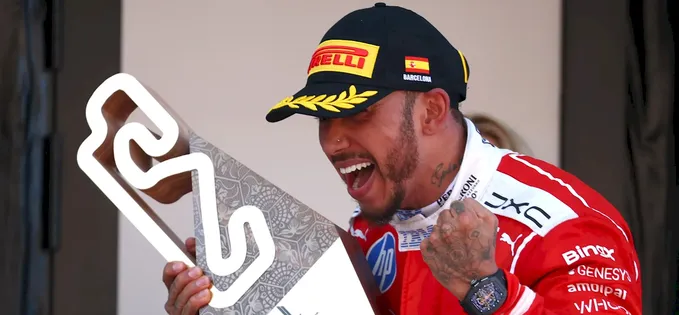 Hamilton cucerește Barcelona pentru Ferrari