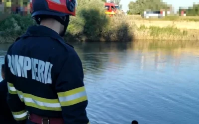 Urgență în Lacul Tei: S-a salvat omul de la înec
