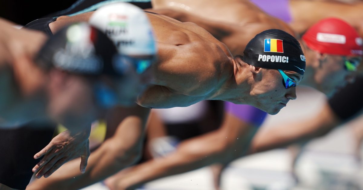 Popovici, AUR și record: A doua medalie a lui David în două zile