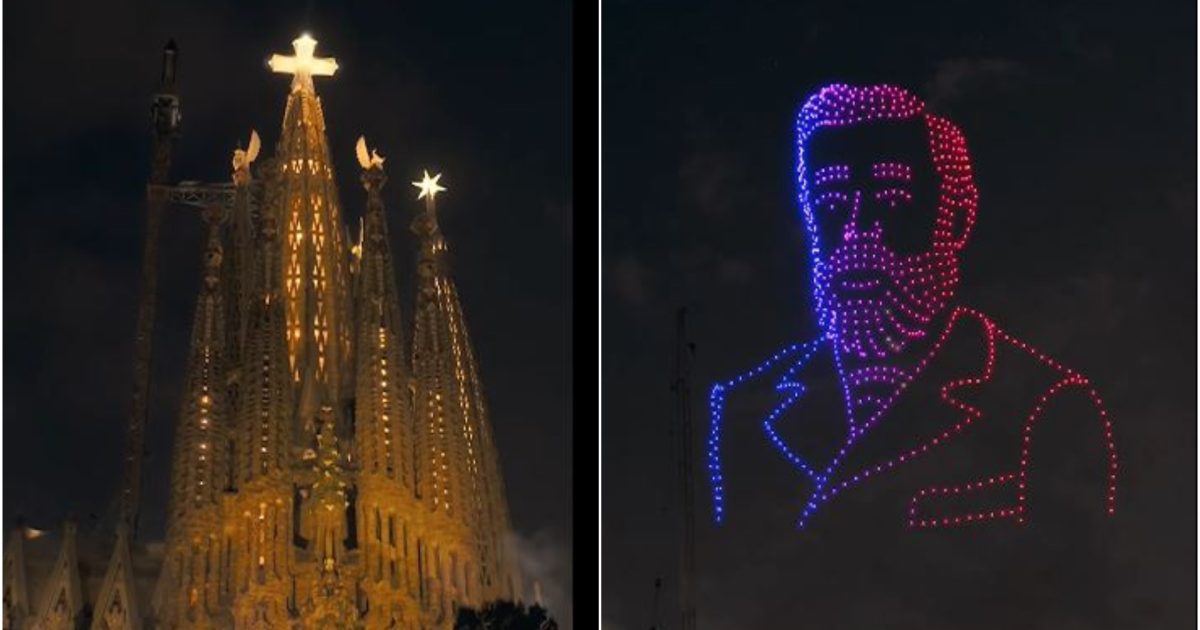 Papa Francisc a sfințit cel mai înalt turn al Sagradei Familia